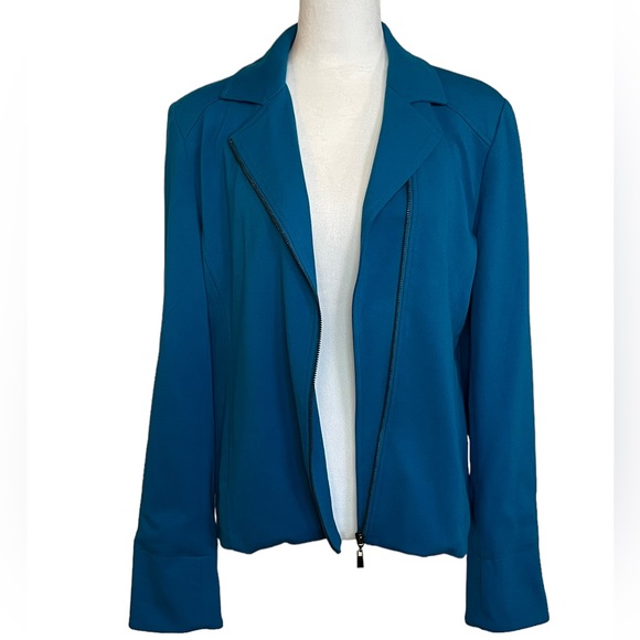 Grace Elements Point Knit Motorcycle Jacket Size 10 NWOT - Picture 2 of 8